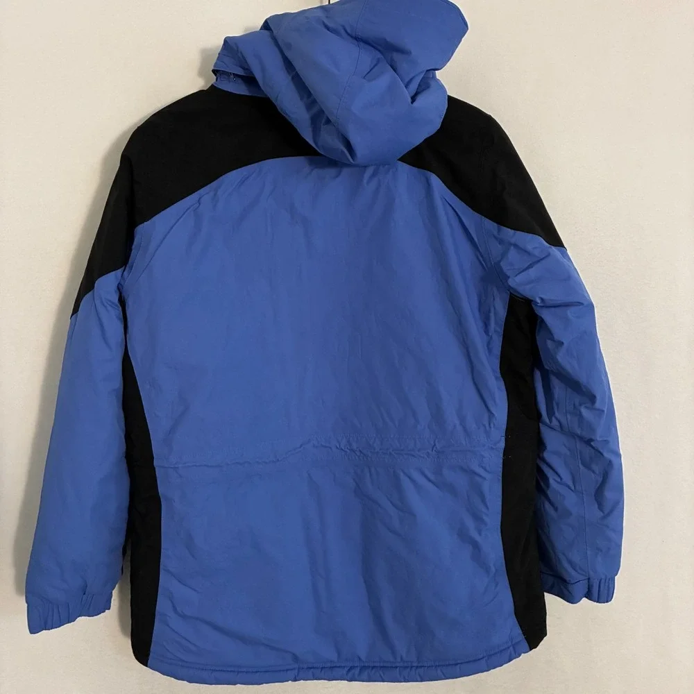 LL Bean Rugged Ridge‎ Primaloft Parka Jacket Womens M Full Zip Ski Hood Gorpcore